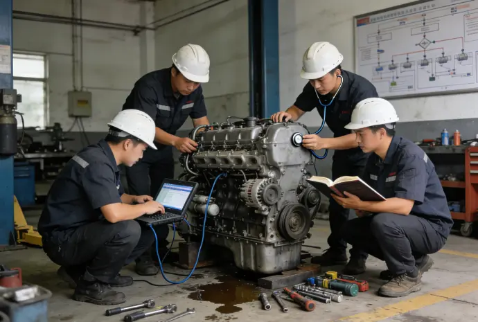 Ei käivituva või raskesti käivitatava diiselmootori tõrkeotsing